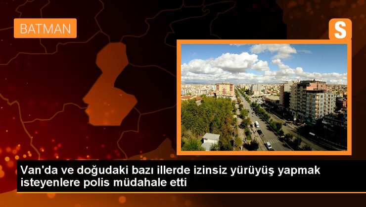 İzinsiz yürüyüşlere polis müdahalesi: Gözaltılar yaşandı