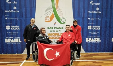 Havva Alyurt, Brezilya’da düzenlenen Boccia Cup Şampiyonası’nda dünya şampiyonu oldu