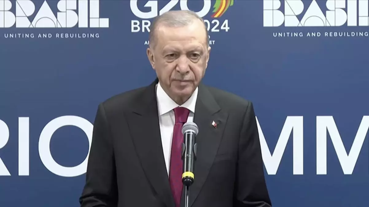 Cumhurbaşkanı Erdoğan’dan G20 sonrası tüm dünyaya çağrı: İsrail’e zorlayıcı tedbir şart