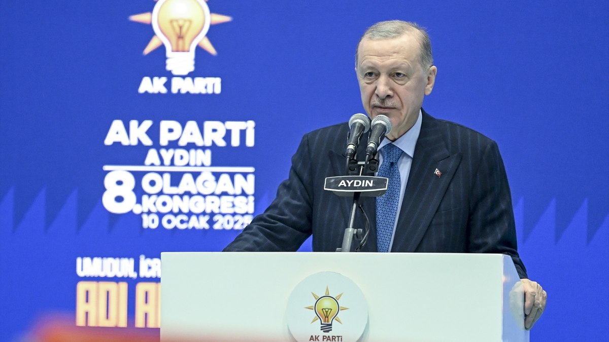 Cumhurbaşkanı Erdoğan, AK Parti Aydın İl Kongresi’nde